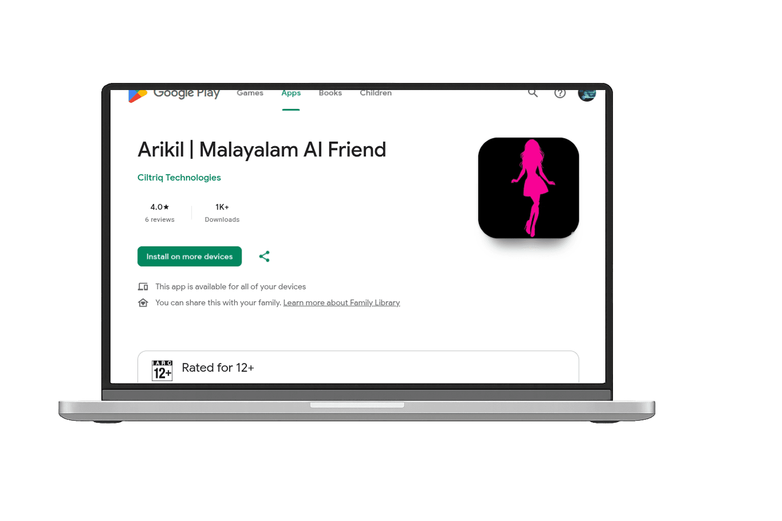 Arikil Malayalam AI Friend desktop